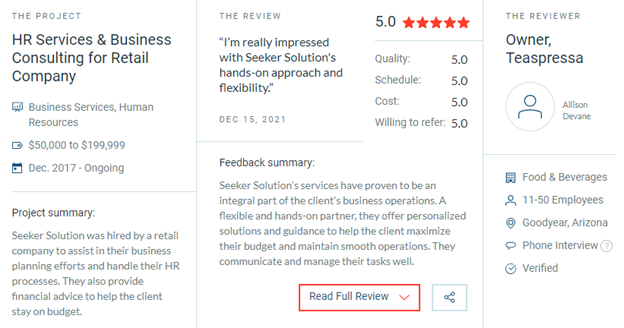 Seeker Solution Clutch Five Star Review